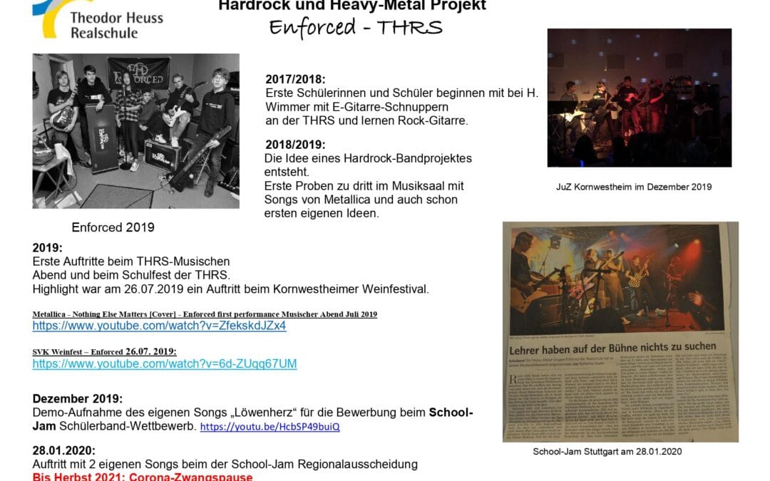 +++Enforced Band-Geschichte im Überblick+++