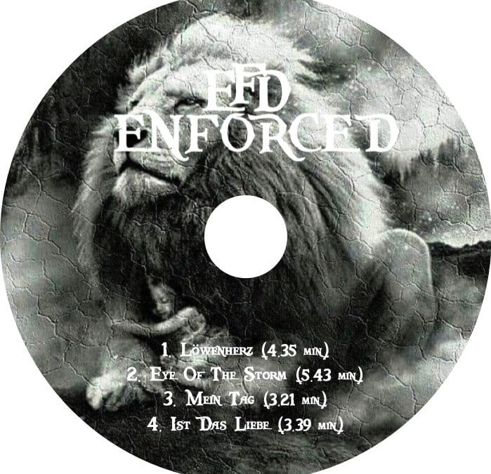 +++ENFORCED CD „Löwenherz“ Songtitel und endgültiges Cover+++