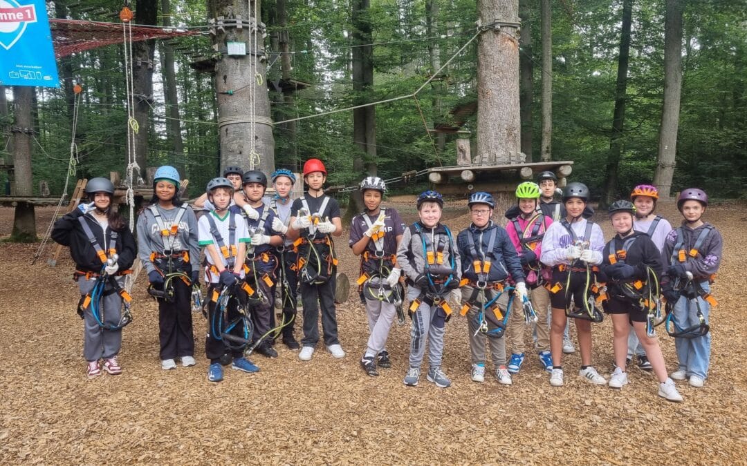 +++Mkids Team-Event im Klettergarten Rutesheim+++