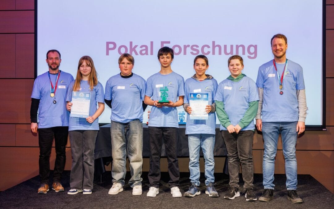 +++Robotik AG „Future Builders“ der Theodor Heuss Realschule Kornwestheim erfolgreich bei der First Leago League Challenge in Heilbronn+++